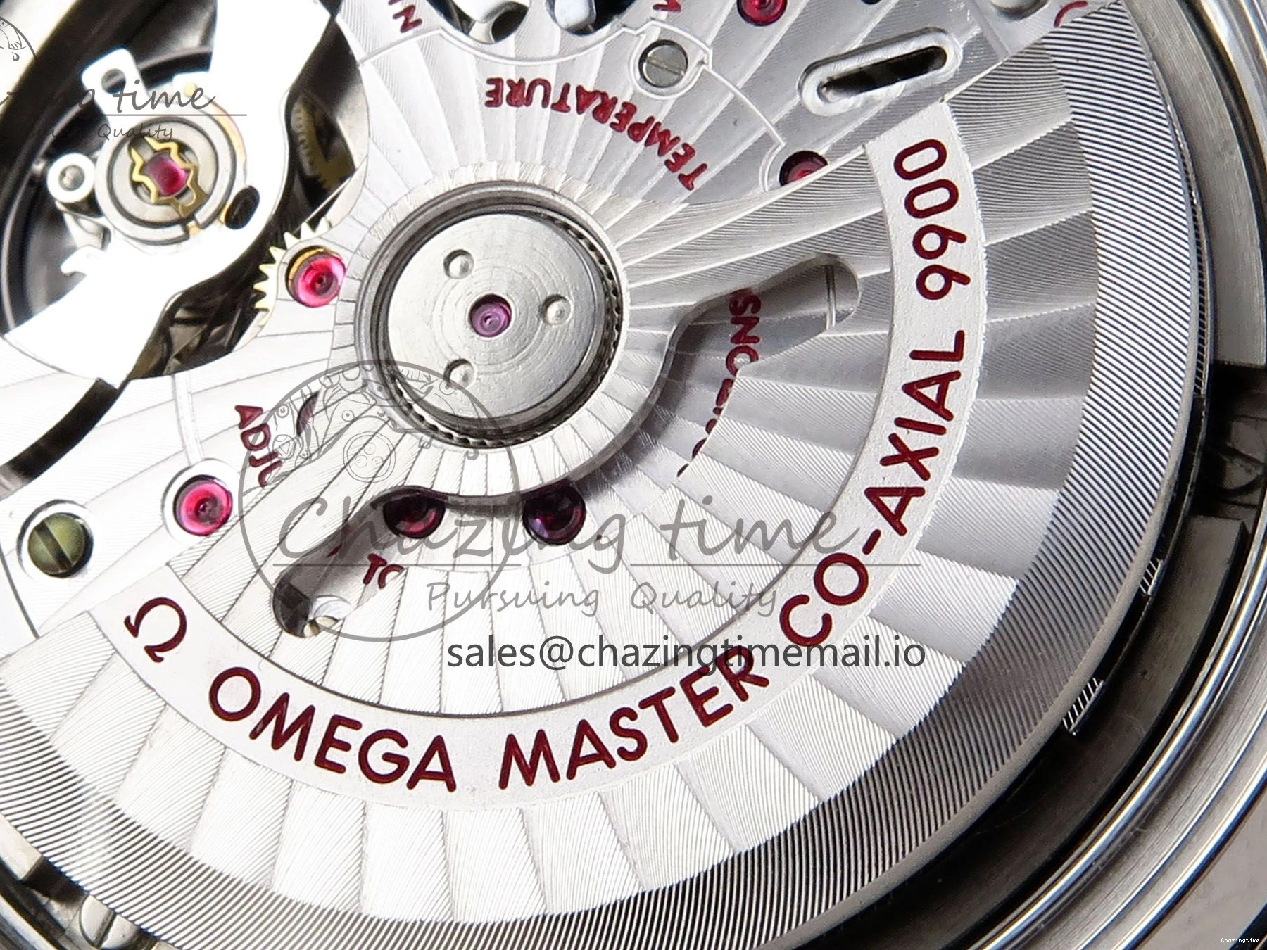 0306 Seamaster 300m Chrono SS YG OMF 1:1 Best Edition Blue Dial on SS YG Bracelet A Seasonal 7691